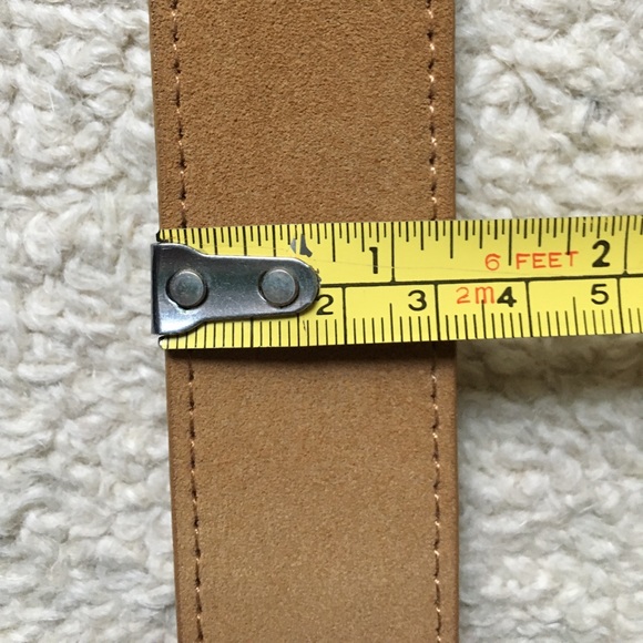 2 for $25 Caramel Tan Leather Belt Medium Coldwater Creek - Picture 10 of 10